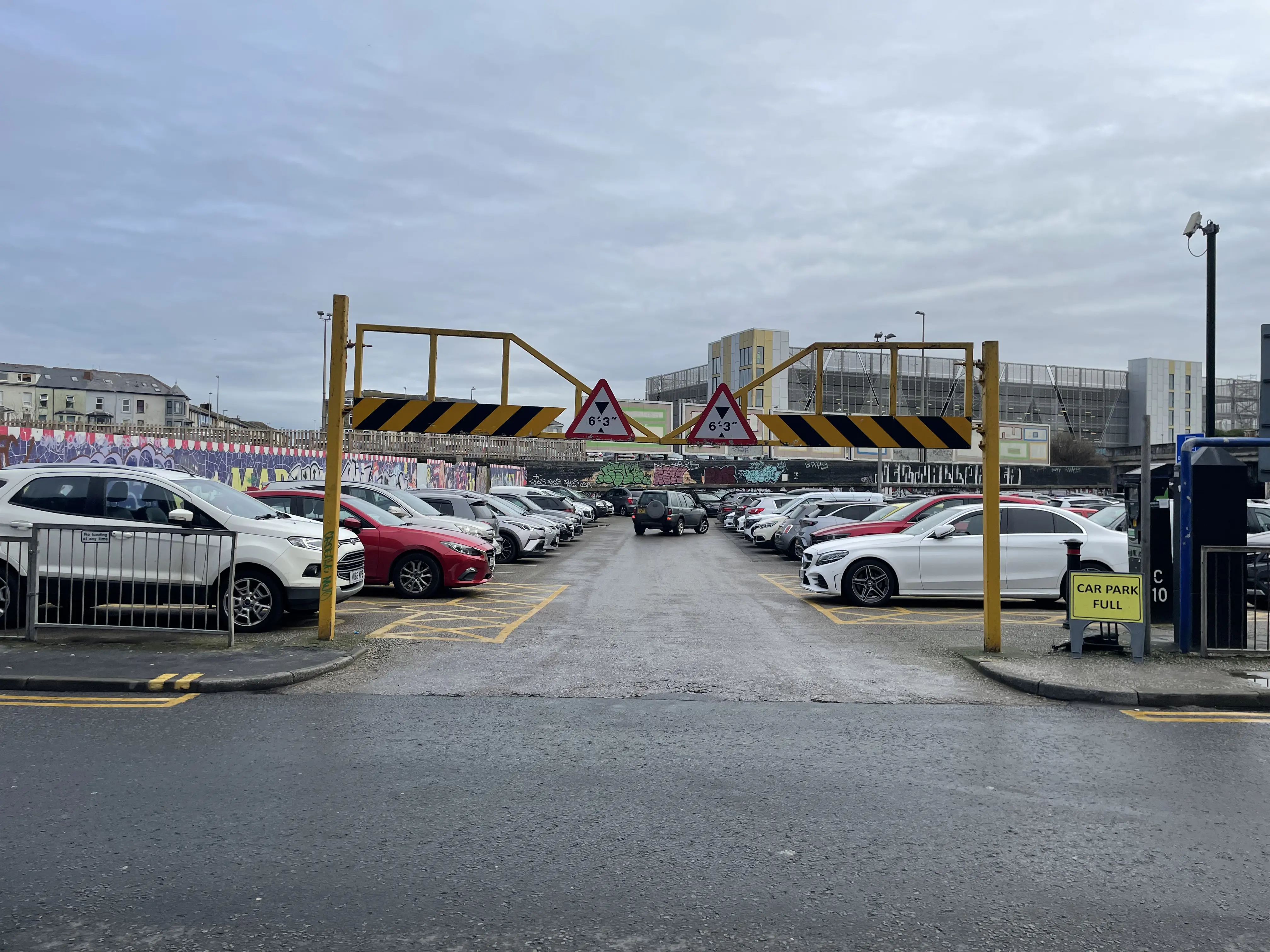 Entrance to Bonny Street Car Park