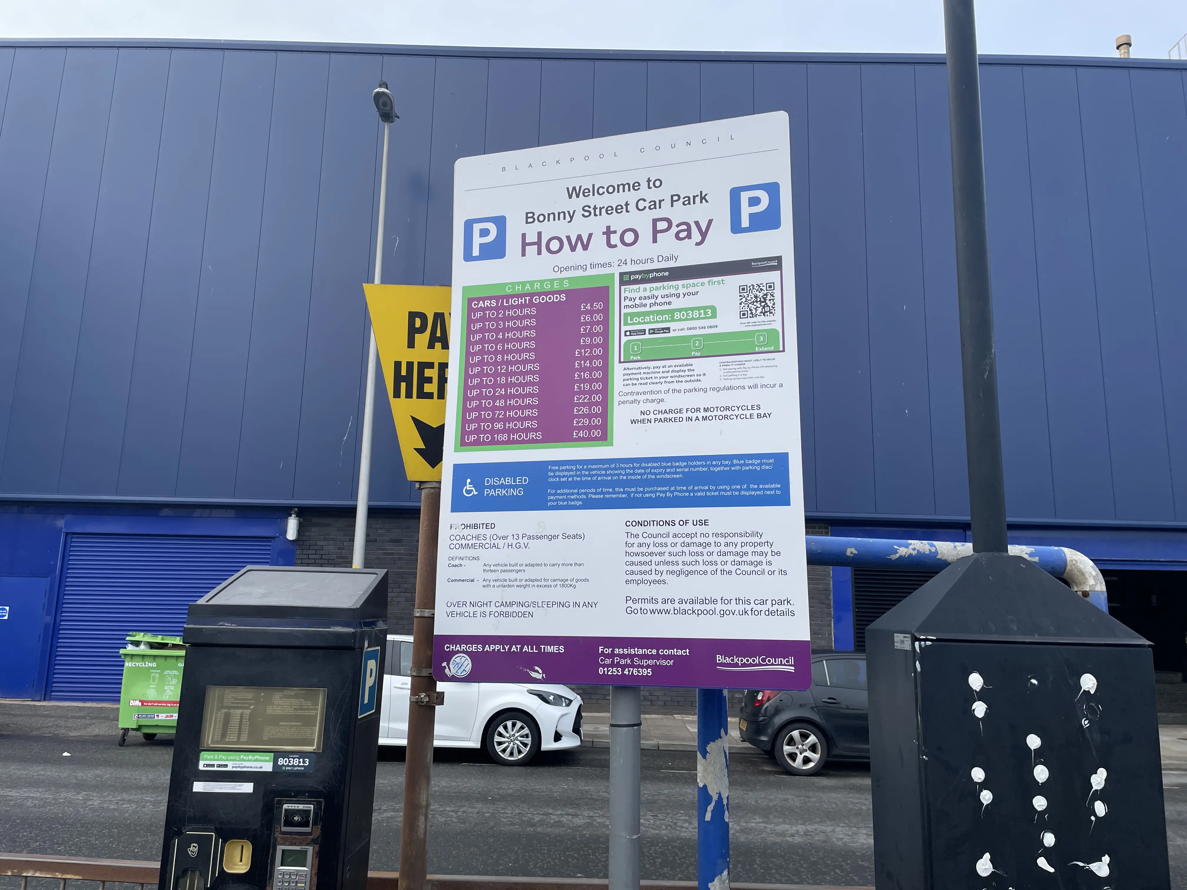 Bonny Street Car Park prices