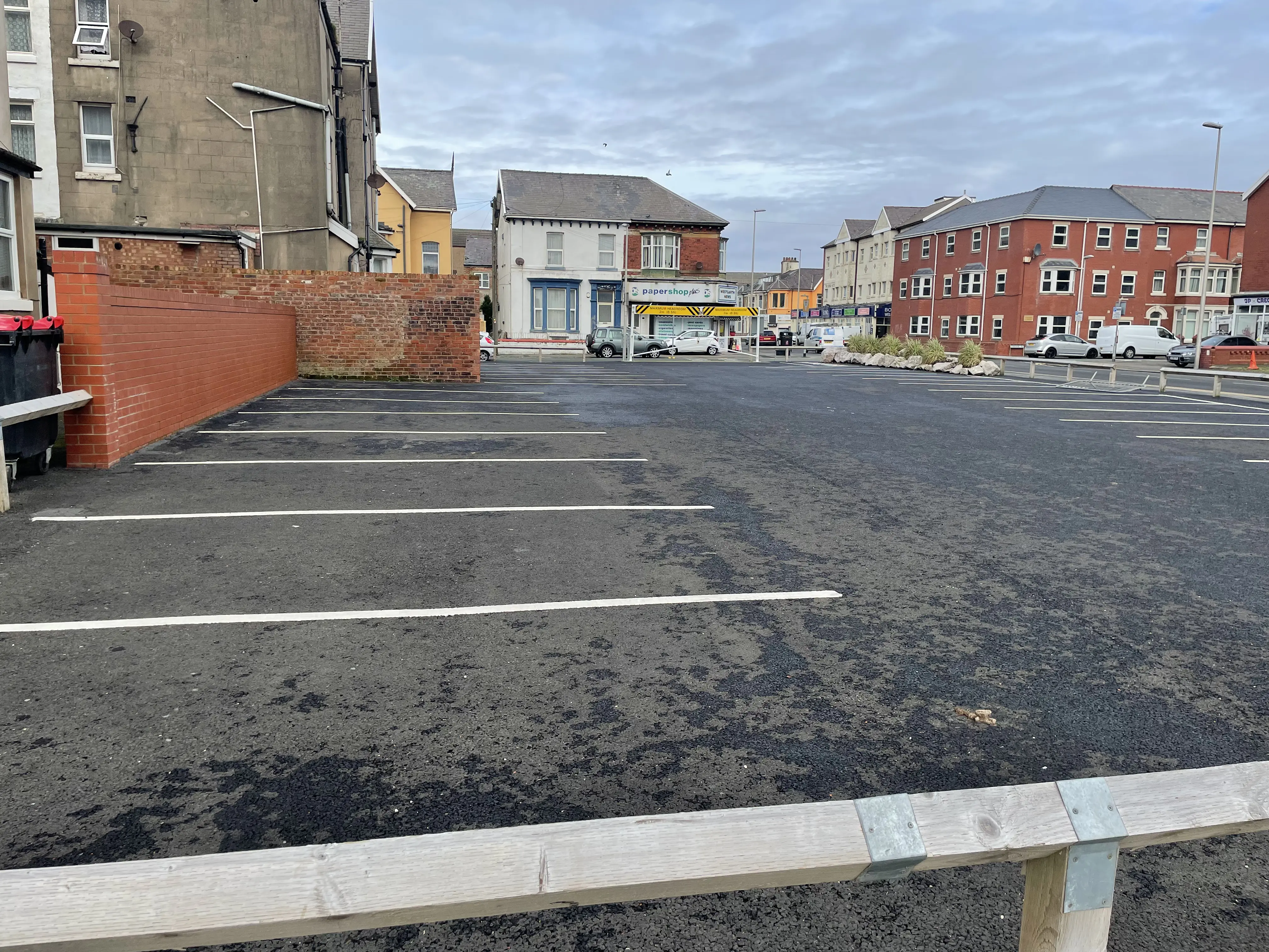 Osborne Road Car Park from Balmoral Road