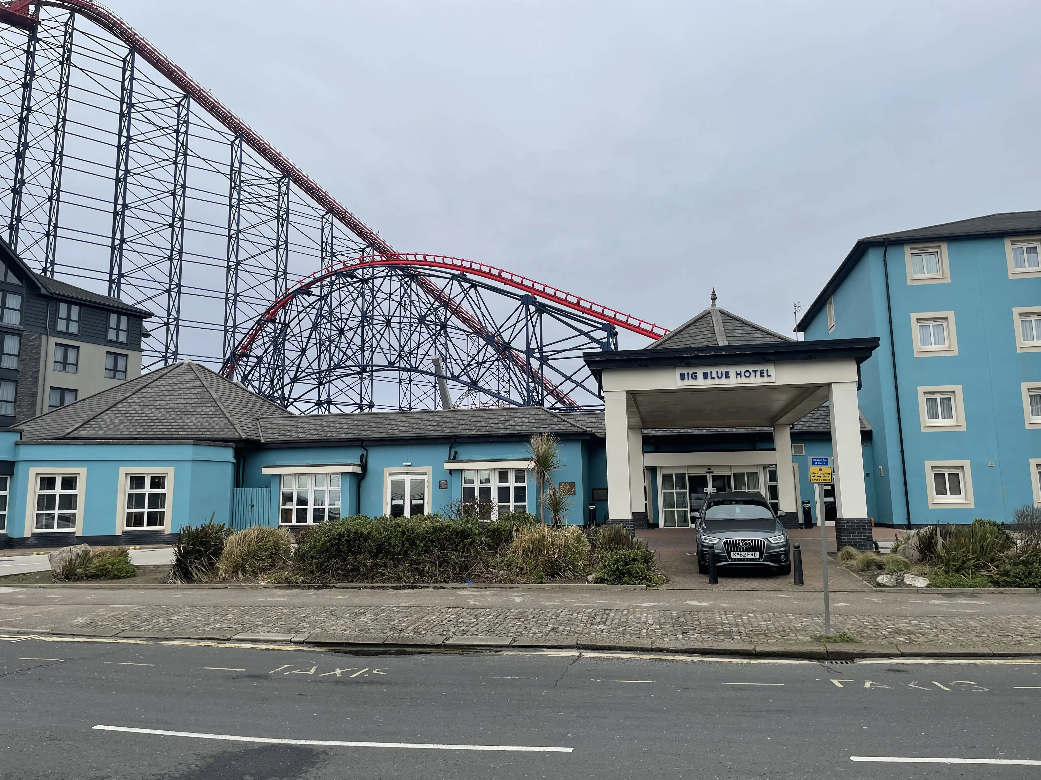 Exterior view of Big Blue Hotel Blackpool